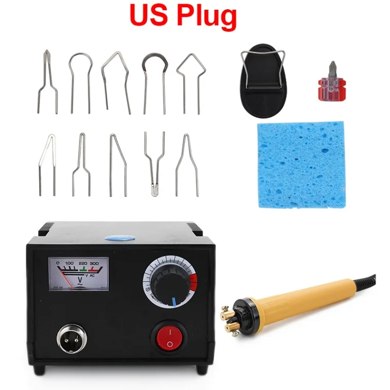 US Plug 15 шт./компл. пирография ручка машина Регулируемая температура деревянная горелка Тыква набор поделок с сварочной проволокой верхние деревянные инструменты для горения - Цвет: US Plug