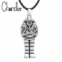 chandler pharaoh necklace ancient egyptian egypt mummy charm antique bronze religious ethnic men fathers