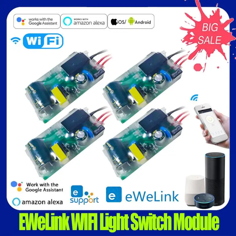 

Светильник ель света EWeLink с Wi-Fi, 180-240 В, без нейтрального провода