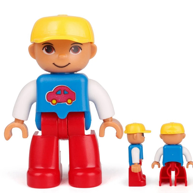 16*16 точек опорные пластины для фигурок Duplo животные совместимые со строительными
