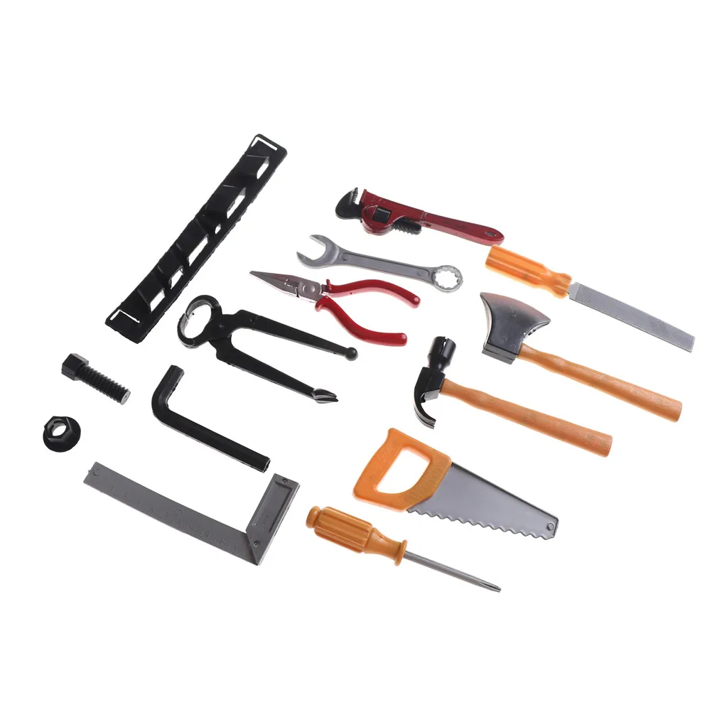 

14 шт./набор, детский пластиковый набор инструментов