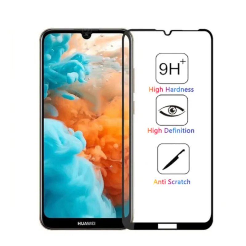 9D Закаленное стекло пленка для huawei Y6 Y9 Y5 Y9 Y7 Nova 3 3i P Smart Z Y6 Полное покрытие экрана протектор стекло 9H