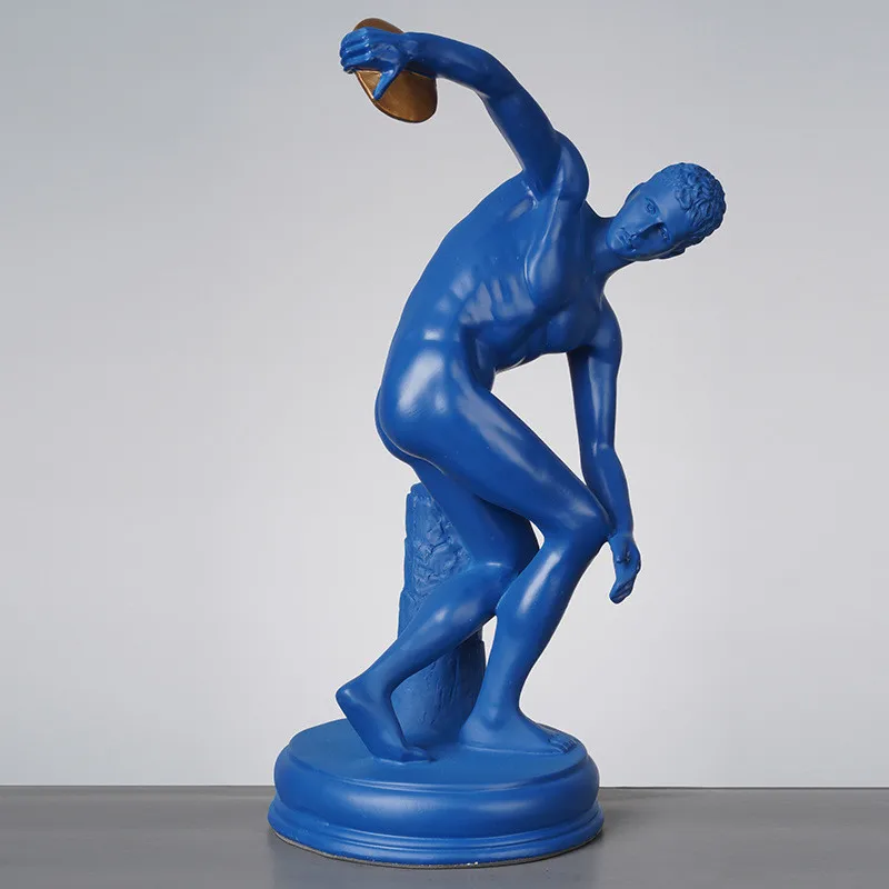 [HHT] скандинавский персонаж скульптура дискуса Метатель украшение для дома