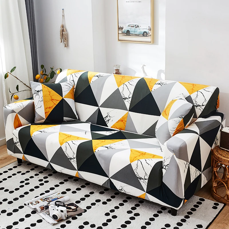 

Printed Cheap Sofa Cover Stretch Couch Covers Bench Cover Love-seat Sofa Bed Cover Anti-pets Funiture All Warp Sofa Towel