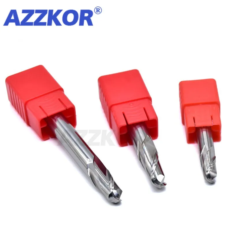 Фреза для носа с алюминиевым шариком инструмент из вольфрамовой стали покрытием