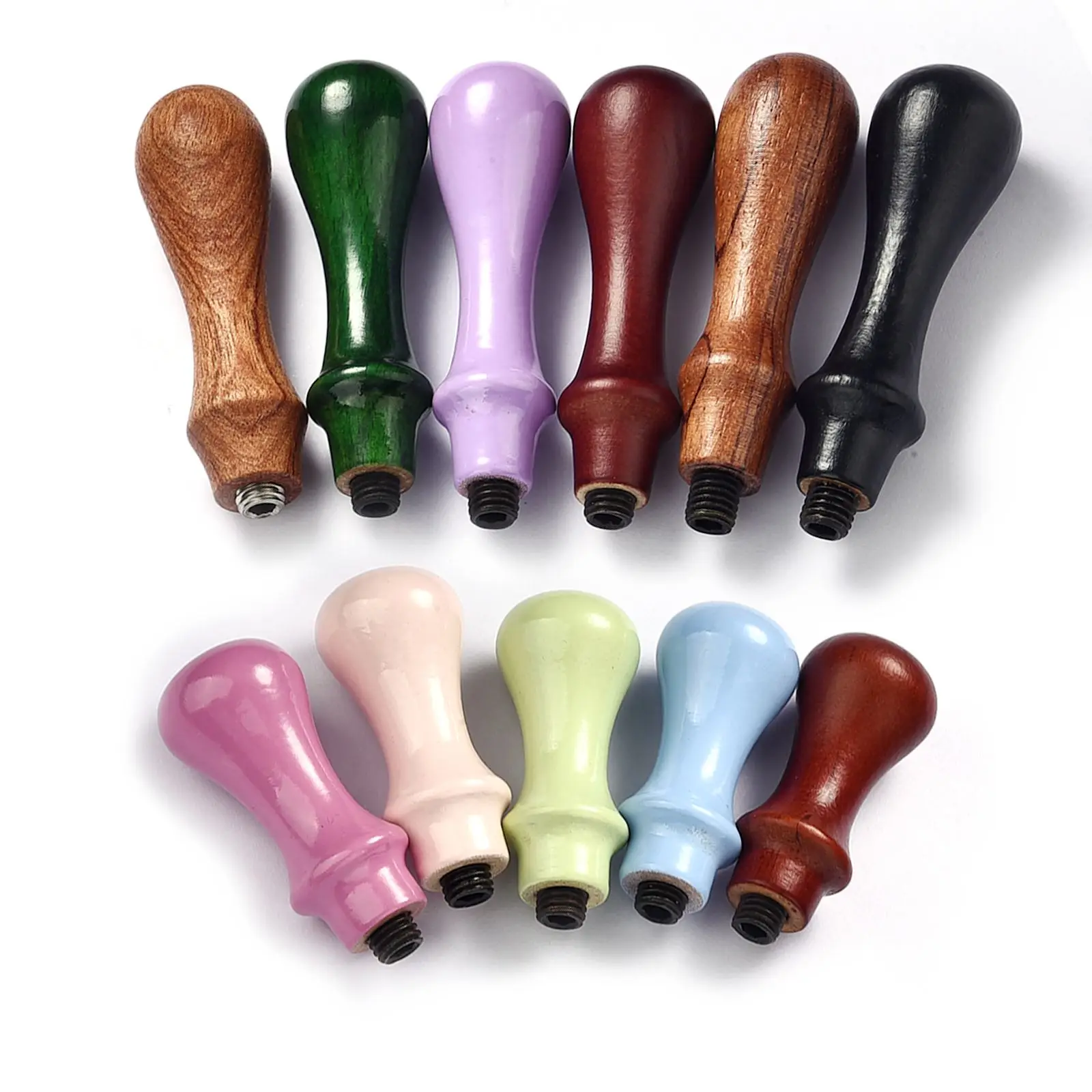 

Exquisite Wood Handle For Wax Seal Stamp Retro Antique Sealing Wax Scrapbooking Stamps HEAD Wedding Decorative Invitation