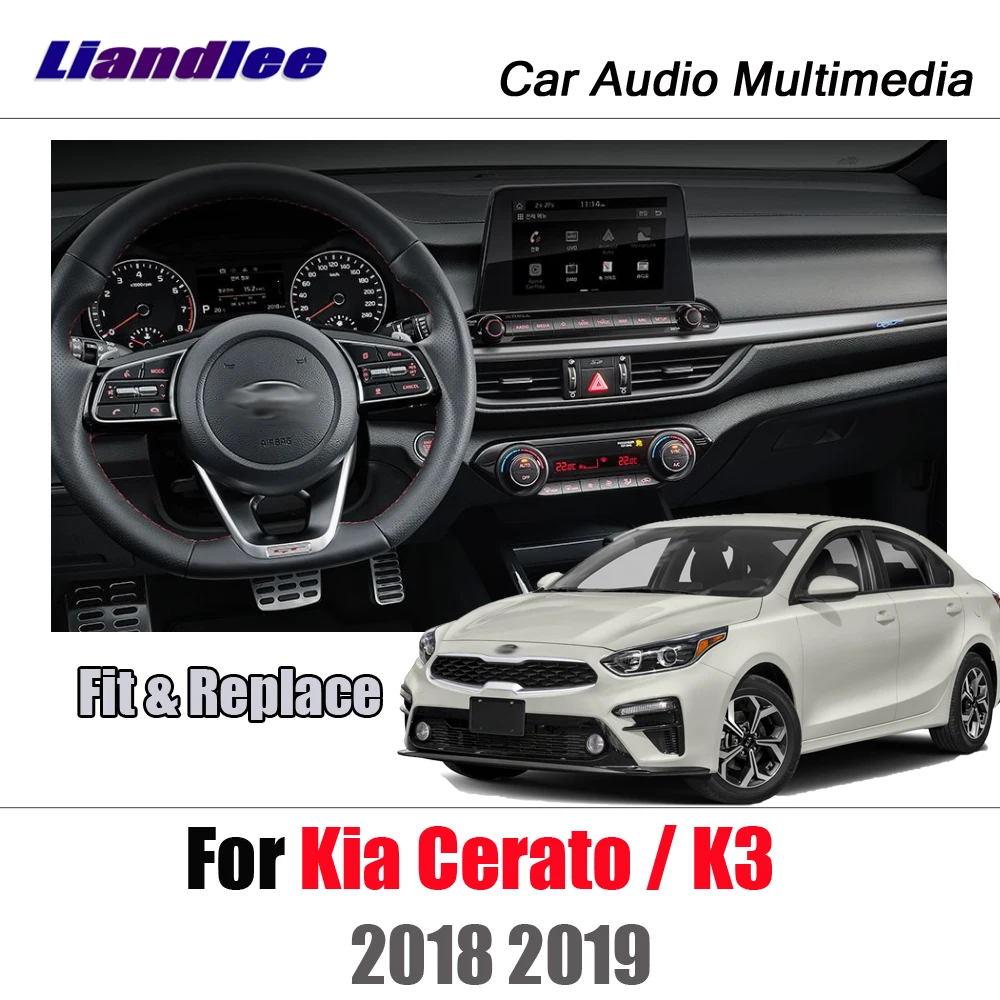 

Автомобильный мультимедийный плеер Android для Kia Cerato/K3 2018/2019 Стерео Радио экран GPS навигационная система видеомагнитофон