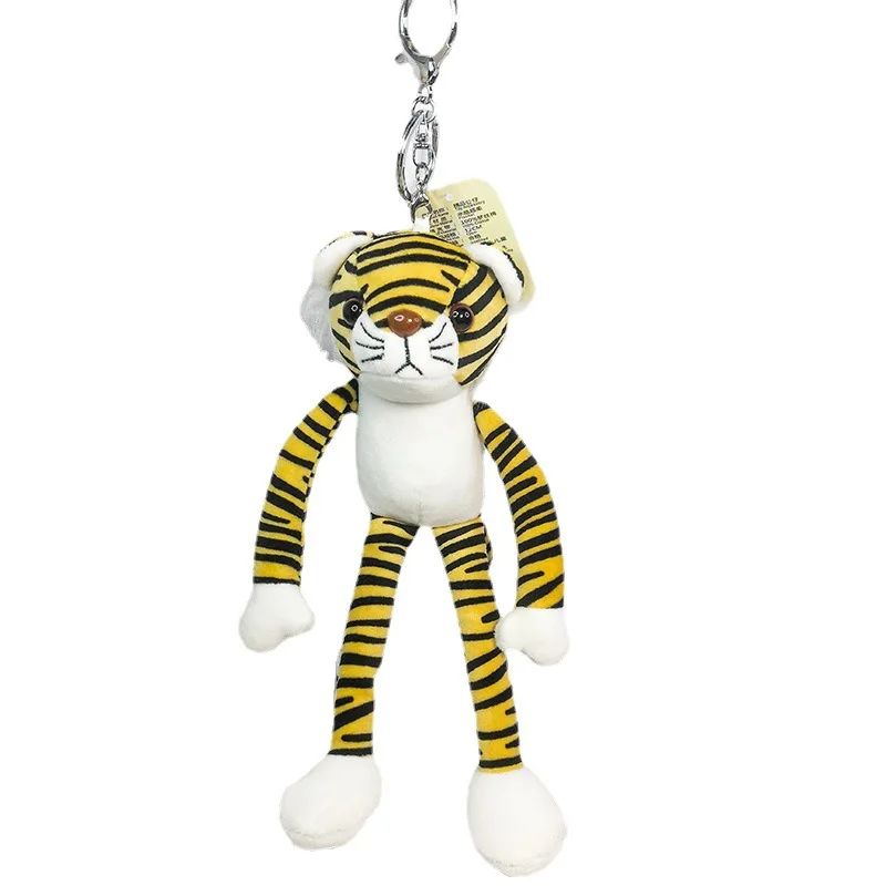 Новая крутая подвеска 23 см с милым тигром плюшевая Подвеска со знаком зодиака