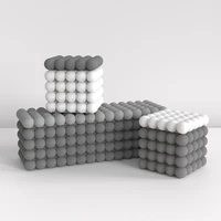 creative design of concrete storage box silicone mold jewelry storage box home furnishings cup wax molds