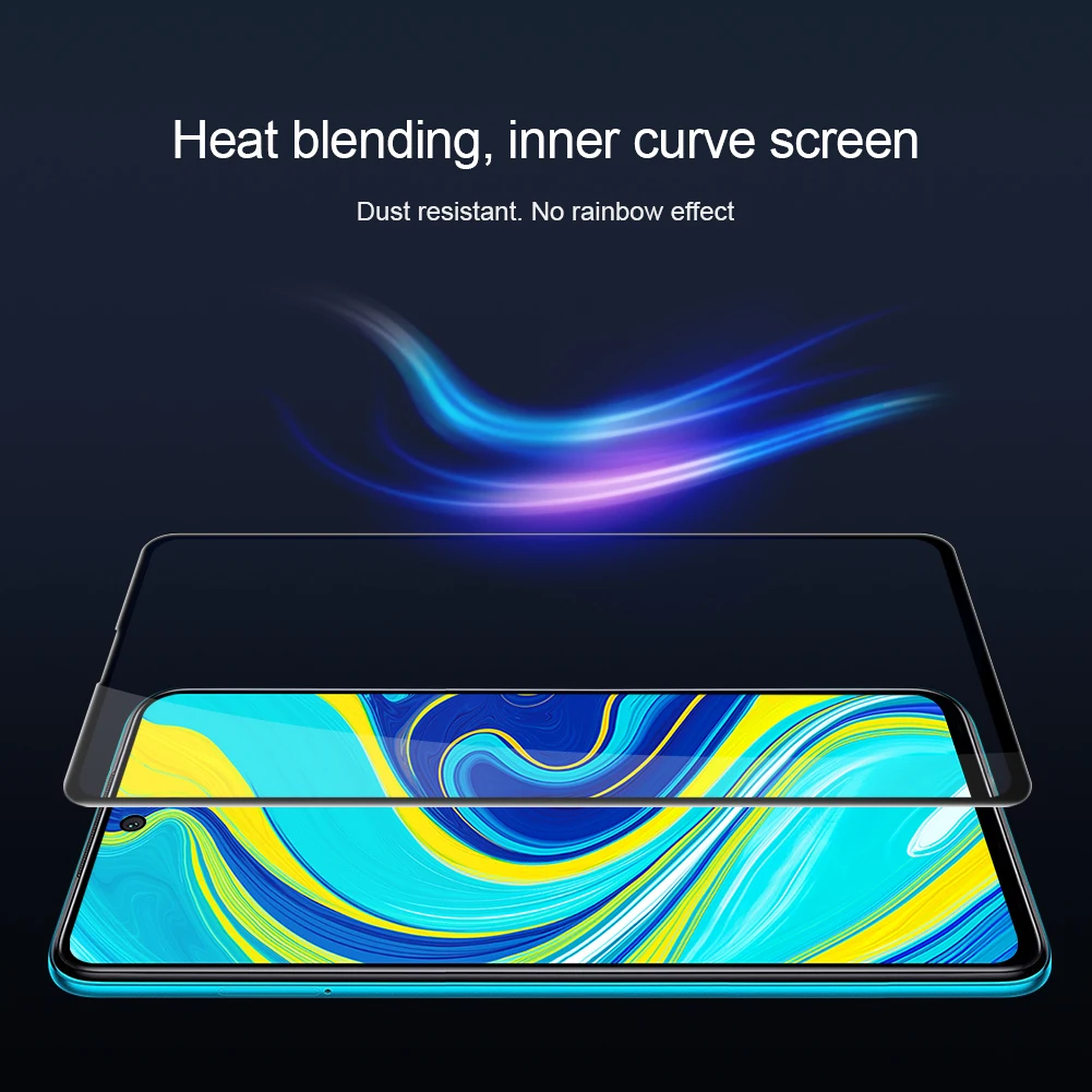 Для Xiaomi Redmi Note 10 Lite Note10 закаленное стекло Nillkin 9H твердое полное покрытие