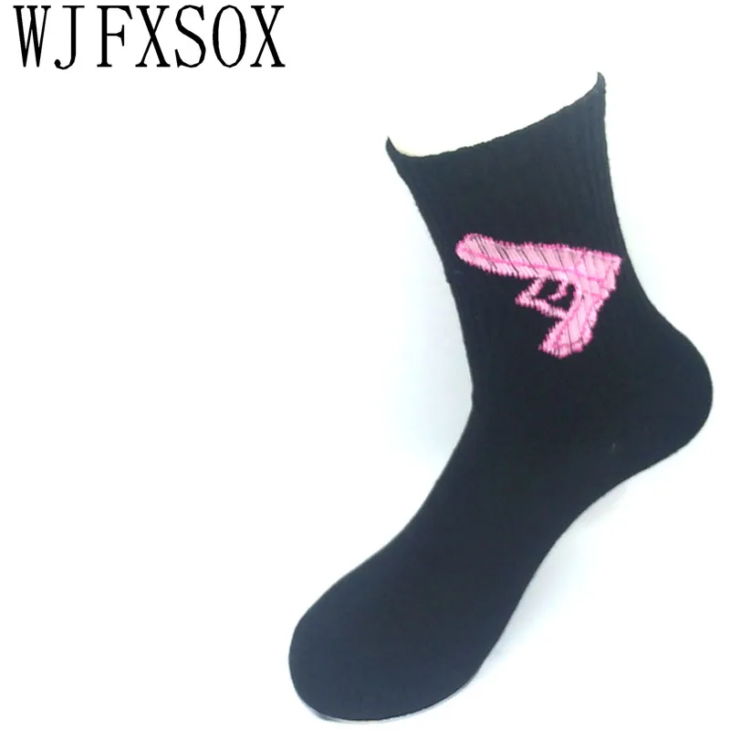 WJFXSOX 1 пара детских носков Новинка Для женщин мужские хлопковые носки Веселые