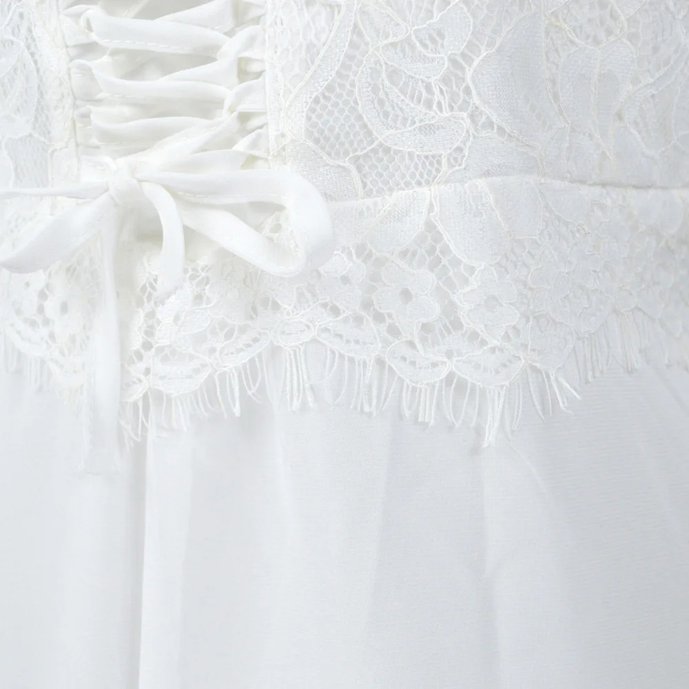 Платье белое кружевное вечернее платье 2020 с квадратным вырезом без рукавов