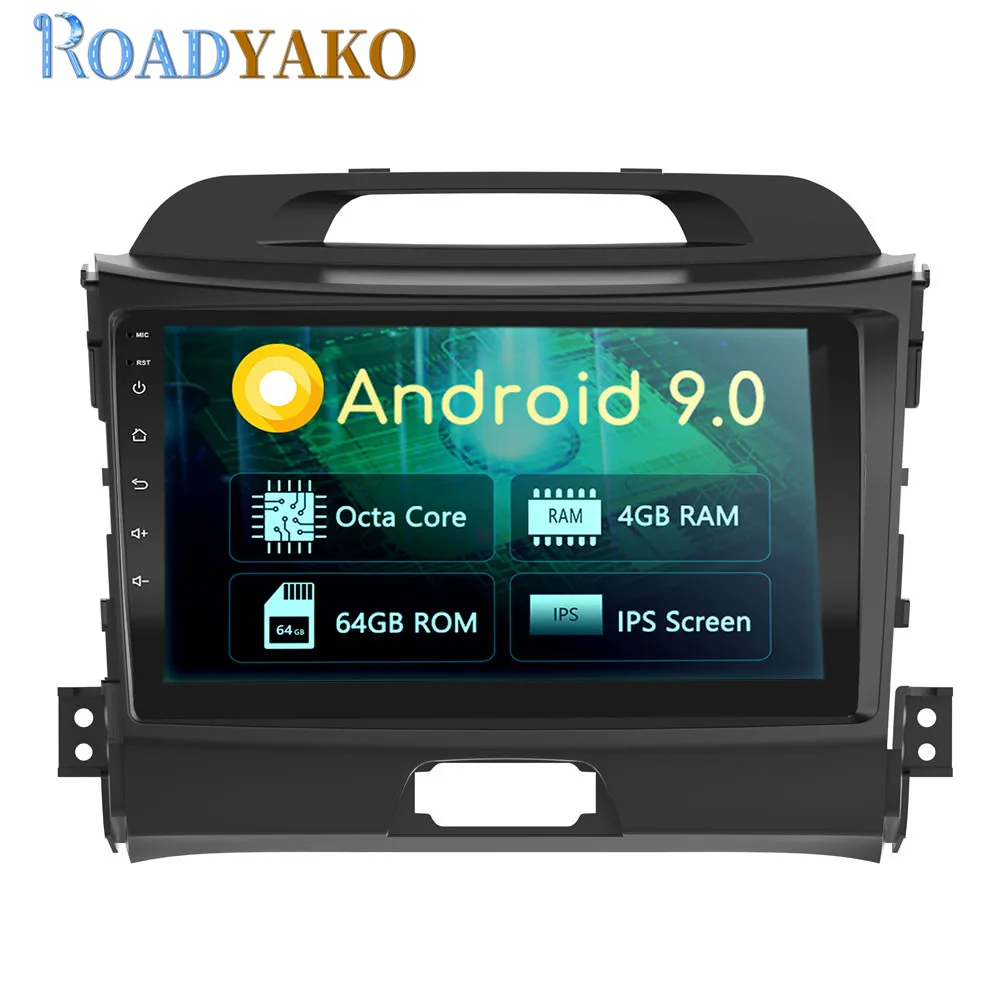 Авторадио 9 ''Android автомобильный DVD видео мультимедиа для KIA Sportage R 2010 2015 стерео
