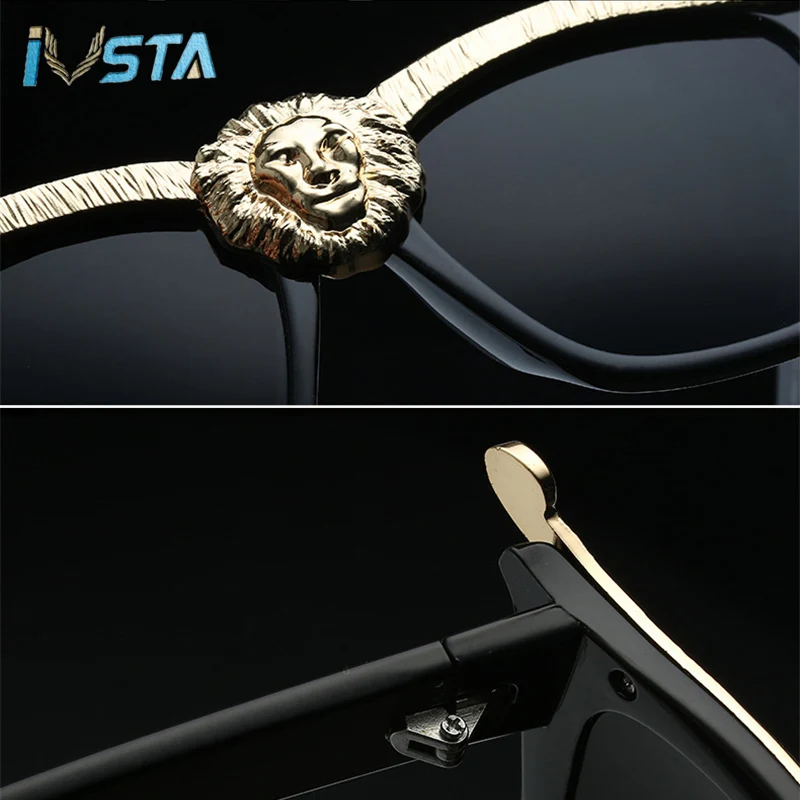 Очки IVSTA в стиле стимпанк для мужчин и женщин роскошные солнцезащитные с 3d