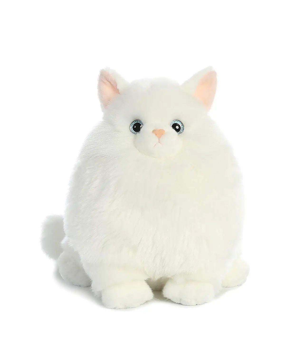 Плюшевая кукла Aurora World Fat Cat 30 см с большими блестящими глазами мягкая игрушка