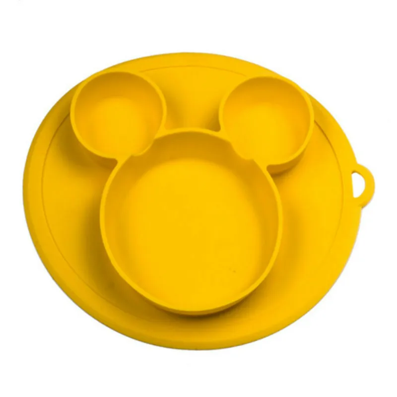 Пластины для детей с силиконовые детские чаши всасывания без добавления