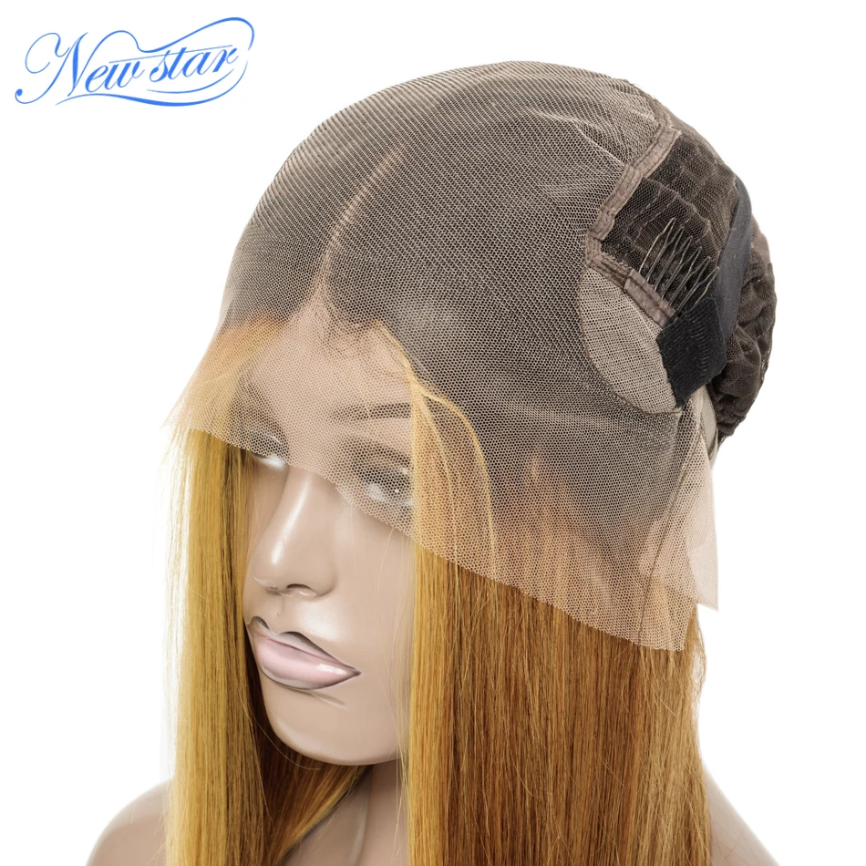 Эффектом деграде (переход от темного к Синтетические волосы на кружеве парик