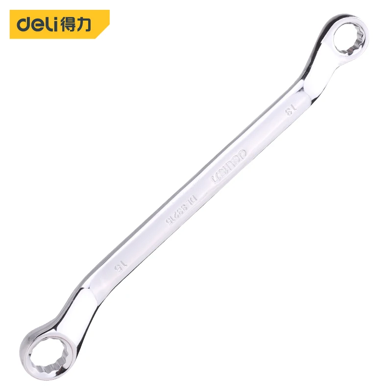 

Deli зеркальная двойная коробка ручка гаечного ключа кольцо ручной инструмент для зачистки проводов Многофункциональные Наборы электрическ...