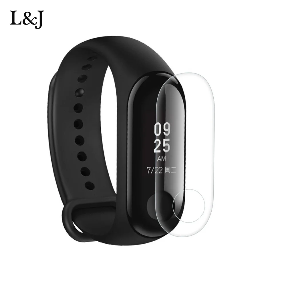 

Мягкая защитная пленка для экрана HD для Xiaomi Mi band 3, закаленное стекло, защитная пленка, аксессуары для браслета Mi Band 3