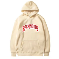 the screw thread cuff hoodies streetwear backwoods hoodie sweatshirt men fashion autumn winter hip hop hoodie pullover hoody