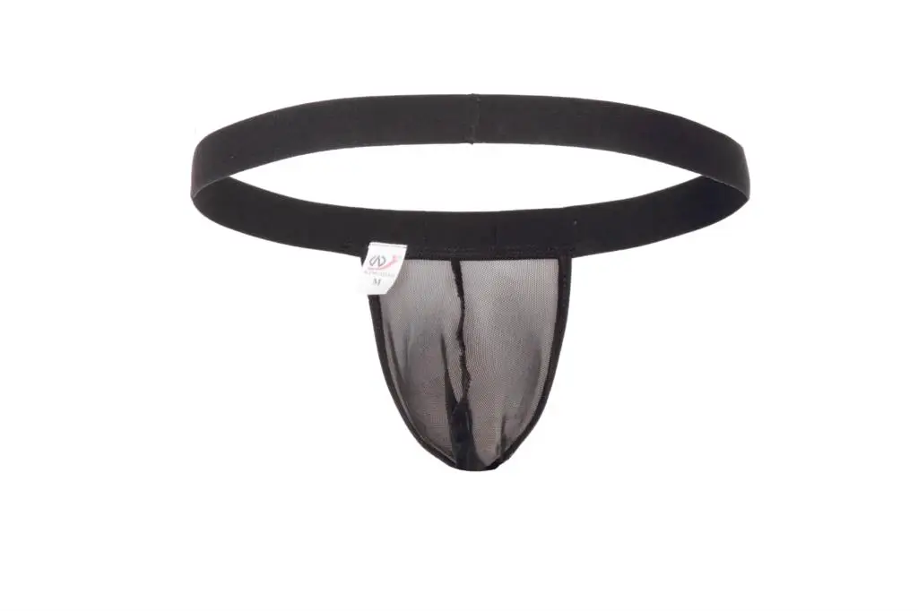 

Sexy Gay Underwear Mesh Jockstrap Men Thongs G Strings Gay Transparent underwear T back thong