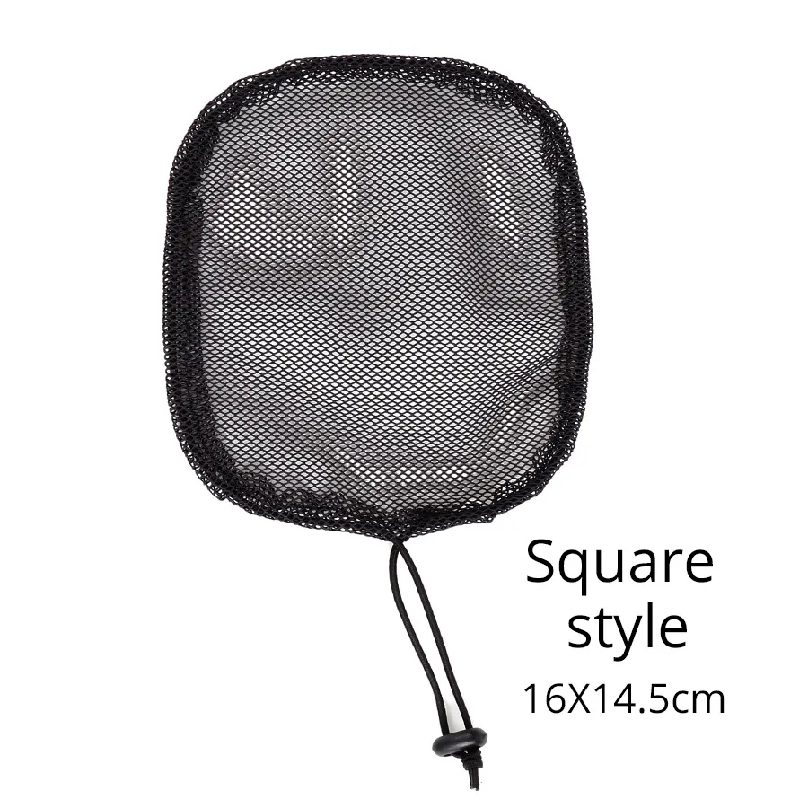 Square style Дешевые конский хвост чистая эластичная сетка для волос с бесклеевым хорошим качеством Hairnets для изготовления конского хвоста и пучка волос - Цвет: Square style