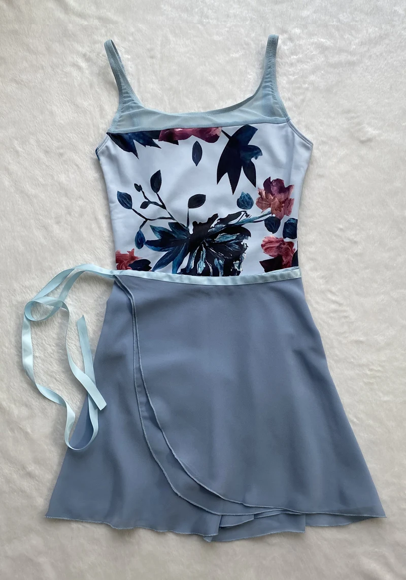 Ballet Dance Skirt New Style Pure Color Chiffon Practice Leotard Small Apron Tutu Adult High Quality Dress | Тематическая одежда и