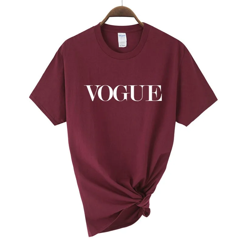 

Brand Printed T-shirt Ladies Short-sleeved Fashion Casual Tops Summer Pure Cotton Round Neck Women's T-shirt Vogue Sports Tops