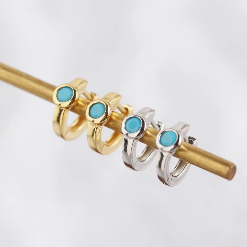 Шанис новый 100% 925 стерлингового серебра Вечерние вечности серьги в виде колец с