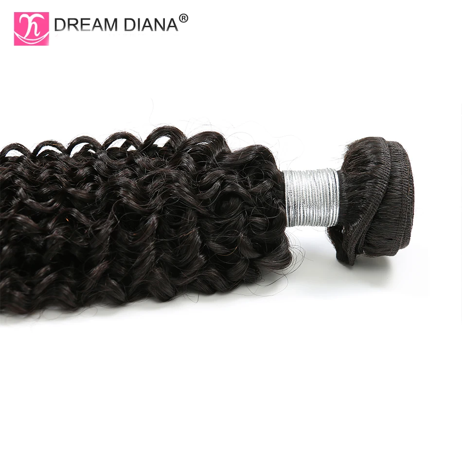 DreamDiana бразильские кудрявые волосы 3 пряди 10 &quot-30&quot Натуральный Цвет L Remy