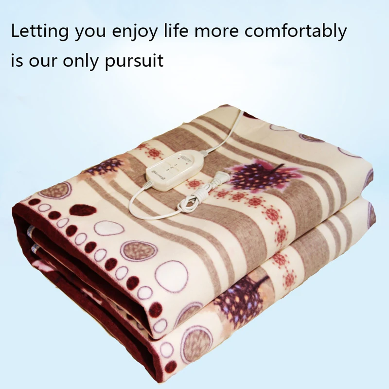 Электрическое одеяло из синтетического волокна электрическое с подогревом 220 В