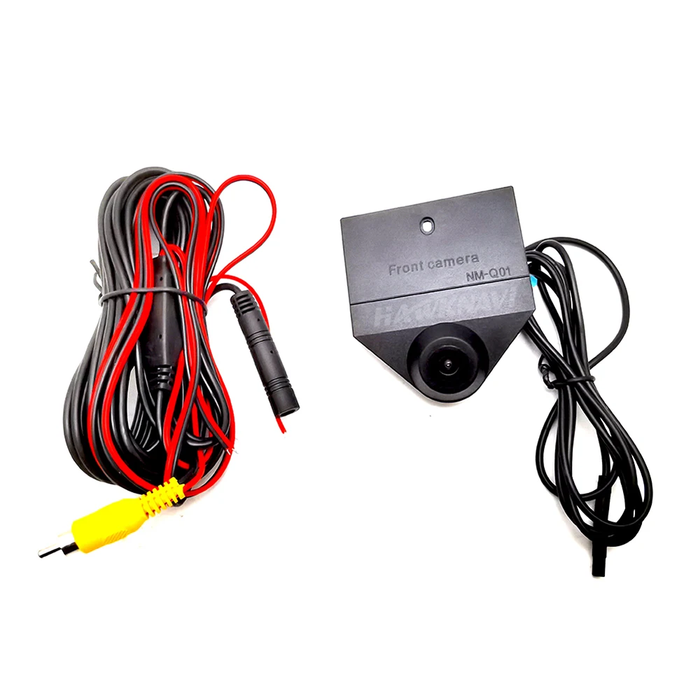 

Hawknavi Car Front View Camera 1058D Chip 800TV Line Waterproof HD Image Night Vision Parking Assistance