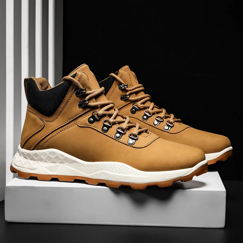 

Мужские зимние ботинки, Мужская зимняя обувь для мужчин, удобная обувь, мужская Армейская Обувь, военная обувь, Рабочая обувь