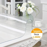 waterproof soft clear tablecloth table cover mat pad desk protectors home decor