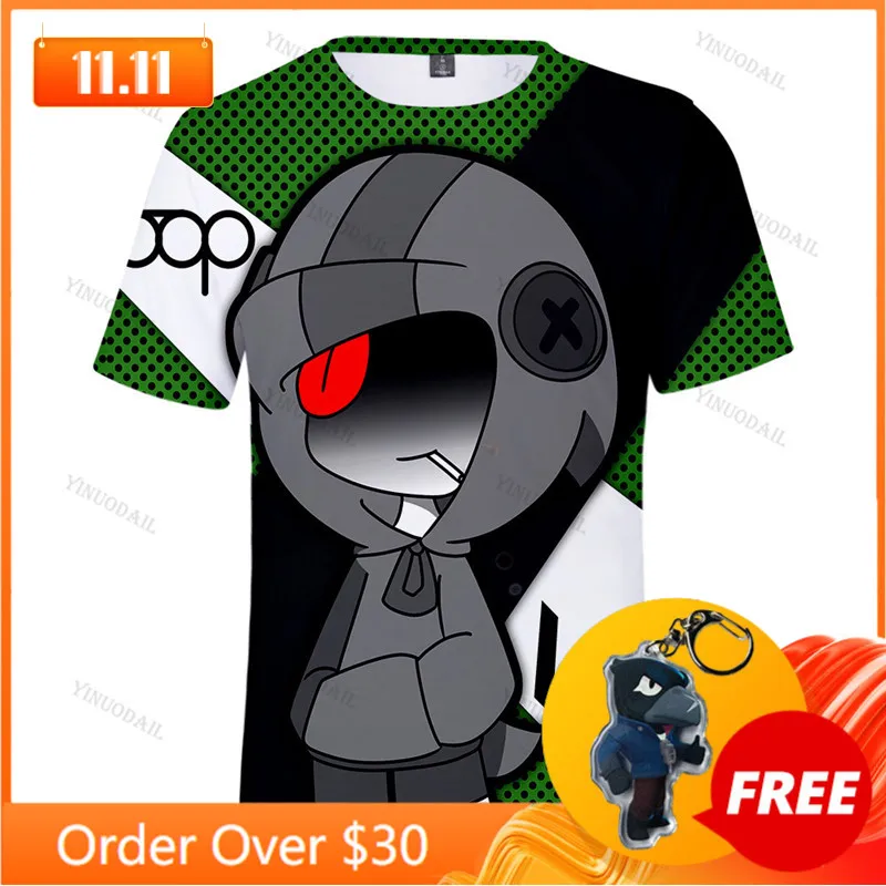 

Children's Crow Shoot Game 3D Print T-shirt Womens Clothing Browlers T Shirt star Women Kids Tops 2021 Shirt Boys Girls