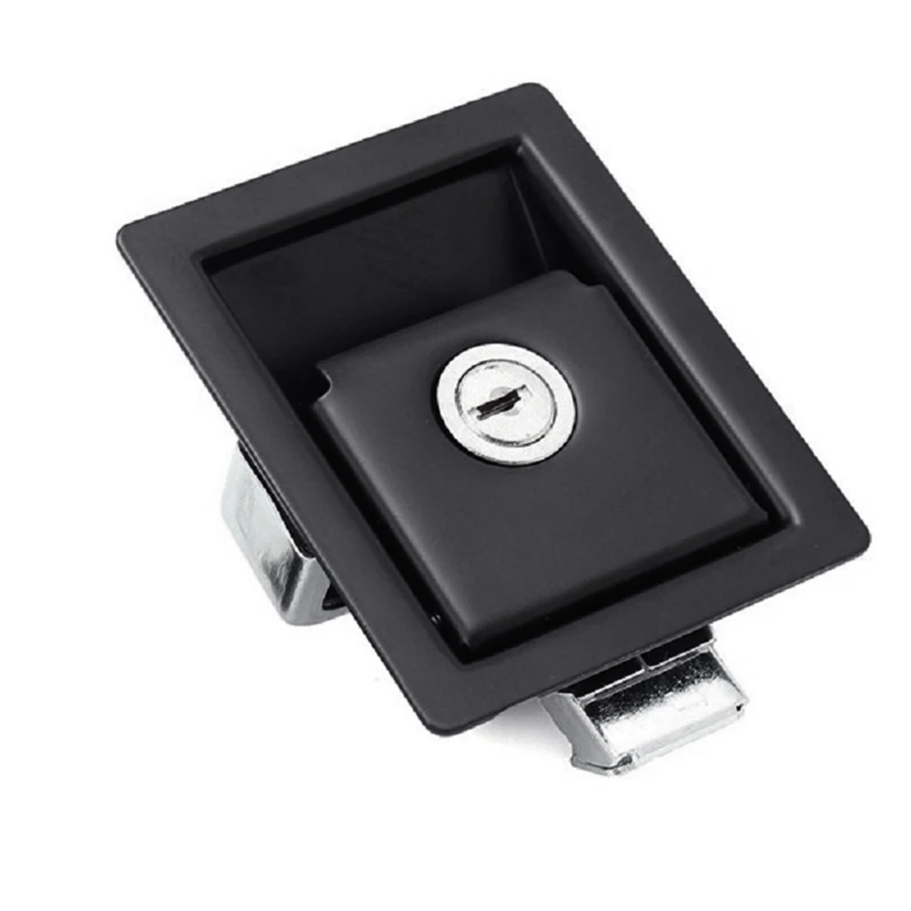 

Camper Trailer Universal Weather Resistant RV Car 2 Keys Paddle Entry Pull Type Handle Knob Panel Durable Door Lock Anti Rust