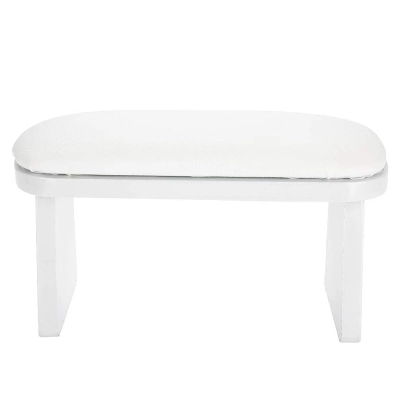 Подушка для маникюра подушка ногтей подставка рук коврик и запястья Белая