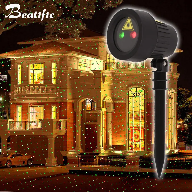 

Laser Projector Lights Deco noel Outdoor Garden Lawn flowerbed landscape lighting