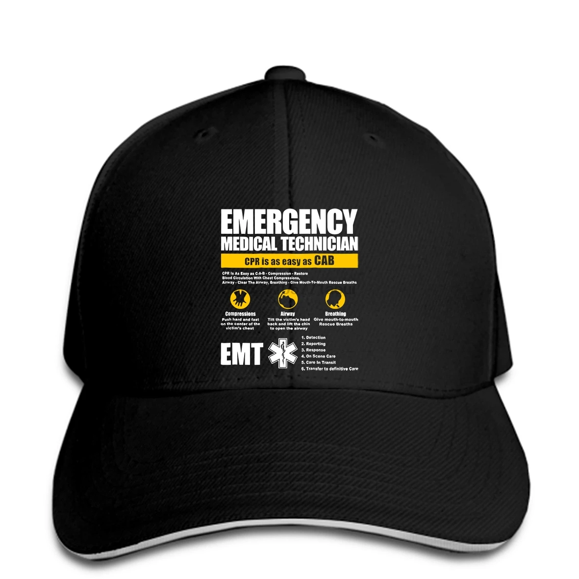 Бейсболка EMT бейсболка для экстренных людей|Мужские бейсболки| |