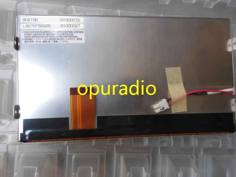 Новый 7 дюймовый ЖК дисплей LQ070T5GG06 без сенсорного экрана дигитайзер для Alpine W505 Accord