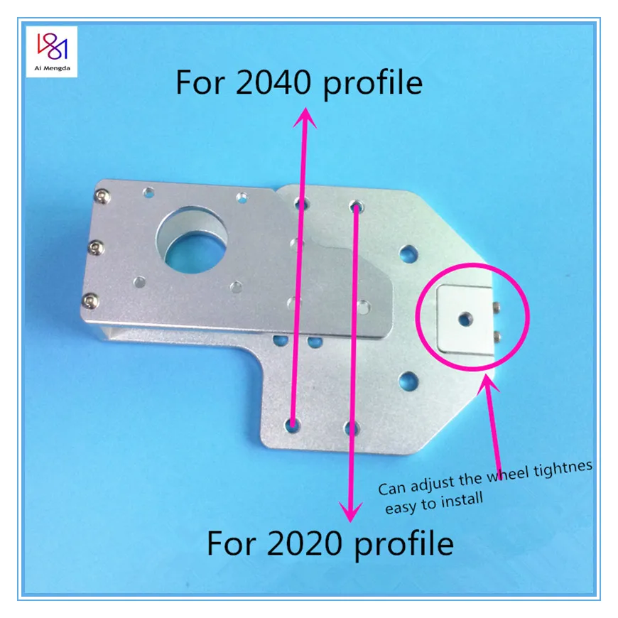 Обновленное Алюминиевое Крепление двигателя для 3d принтера Tronxy X Axis 2040 V-слот