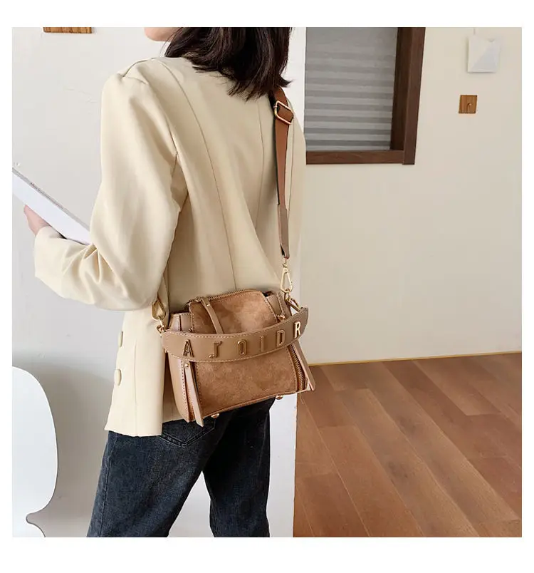 

PU Fashion Ladies Shoulder Bags Letter Print Women Crossbody Bags Waterproof Teenage Girls Messenger Bags Casual Female Handbag