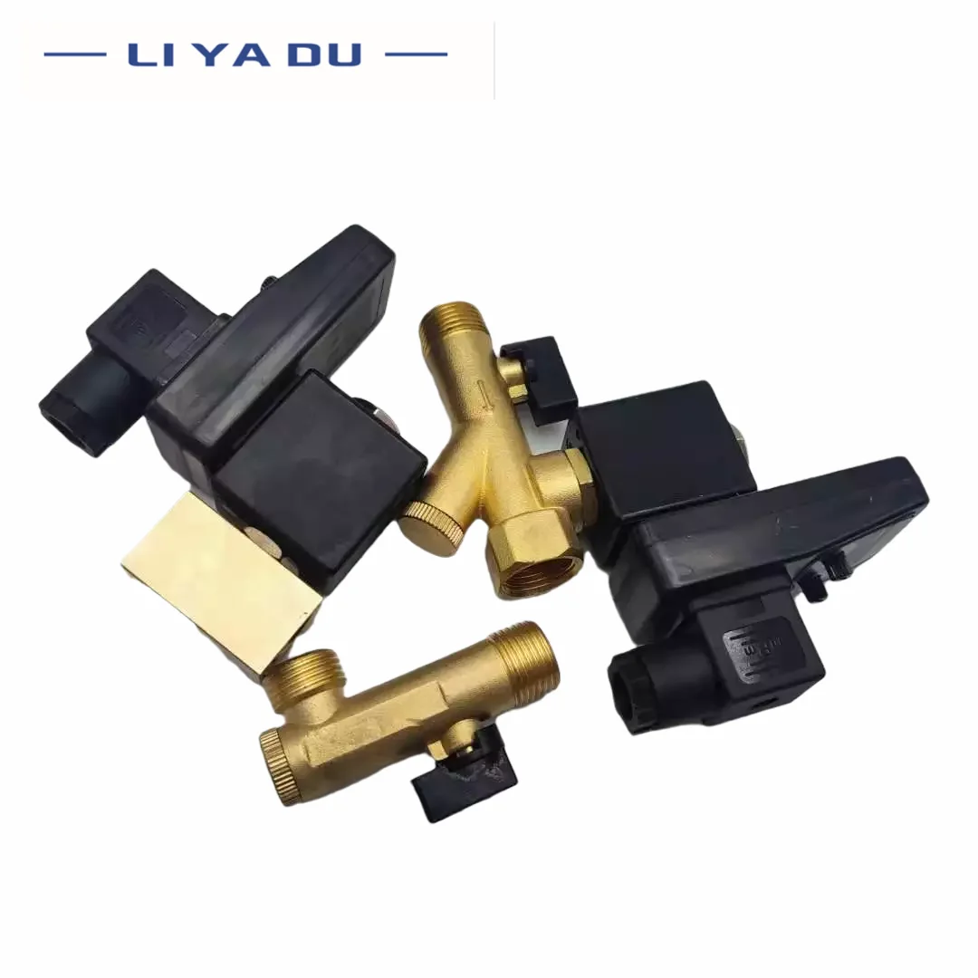 Фильтр воздушного компрессора 1/2 электронный сливной клапан резервуар для