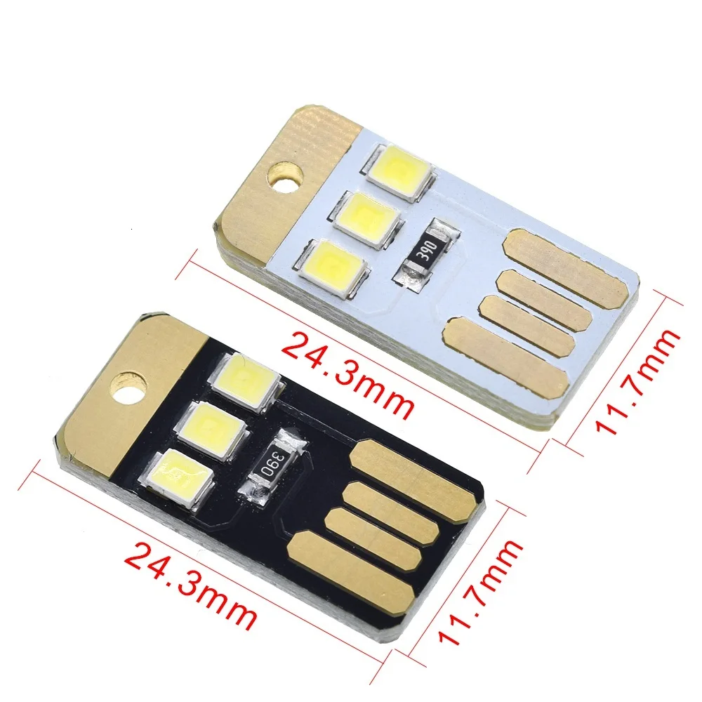 Суперъяркая мини USB клавиатусветильник TZT teng для ноутбука компьютера мобильного