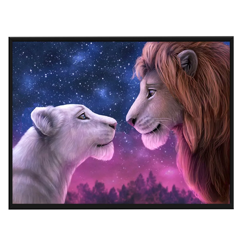 Набор для вышивки крестиком 3-нитка с принтом 11 карат |