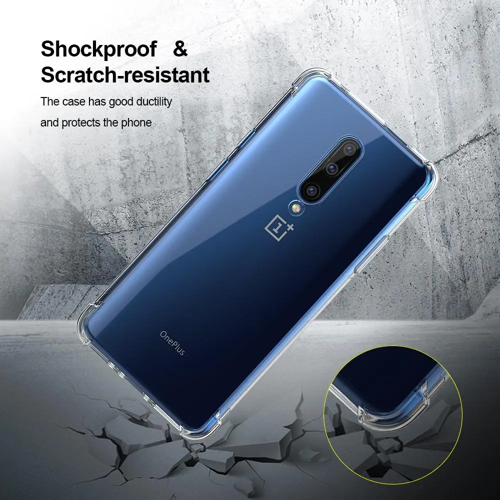 Фото For OnePlus 7 Pro 8 Case Clear Soft TPU Transparent Shockproof 7T 6T 6 5T 5 3 Cover One Plus For OnePlus 7 Pro 8 Case Clear Soft TPU Transparent Shockproof 7T 6T 6 5T 5 3 Cover One Plus