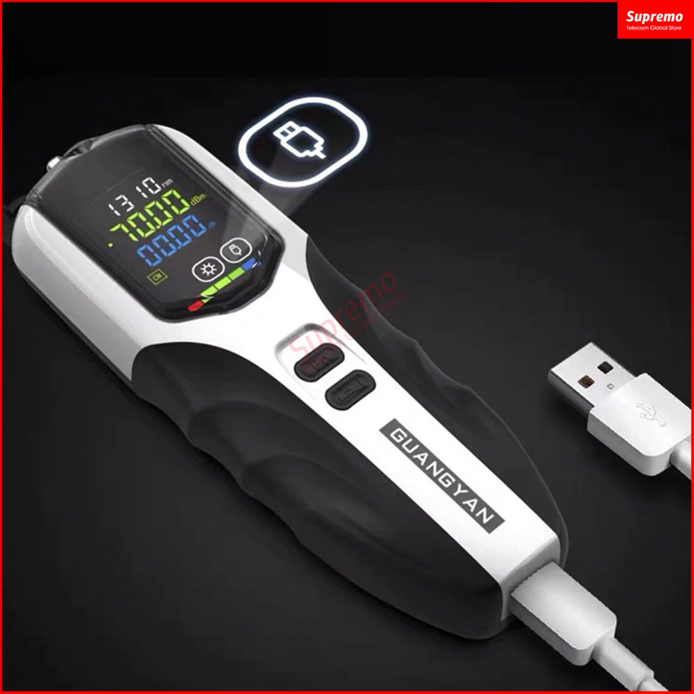 Mini 4 in 1 multifunctional optical power meter nc save data visual fault locator network cable test VFL fiber tester 30 | Мобильные