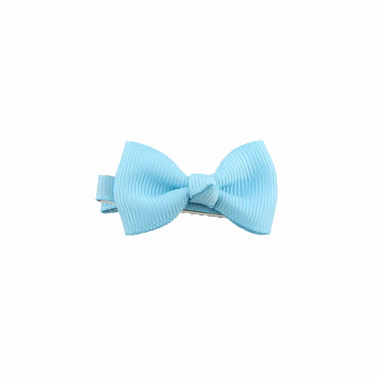a07 Acid Blue 1,77 дюймов, цветная Изысканная заколка для волос для маленьких девочек, банты, ленточные заколки, заколки для волос, головные уборы для детей, партия ZYAA1725 - Цвет: a07 Acid Blue