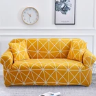 Эластичный чехол для дивана, чехол для угловой кушетки с принтом для гостиной, защита для 1234-местного дивана L-образной формы, протектор кресла