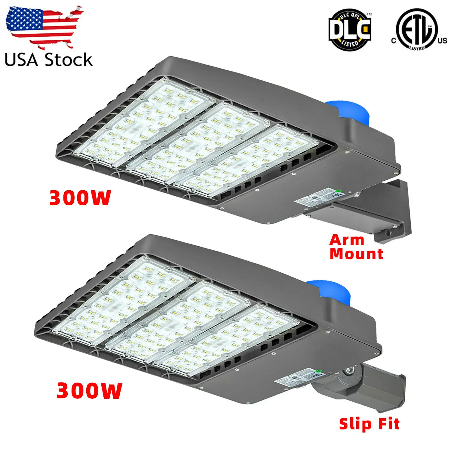 Светодиодный фсветильник светильник для парковки с фотоэлементом 300 Вт 200 100-277 В